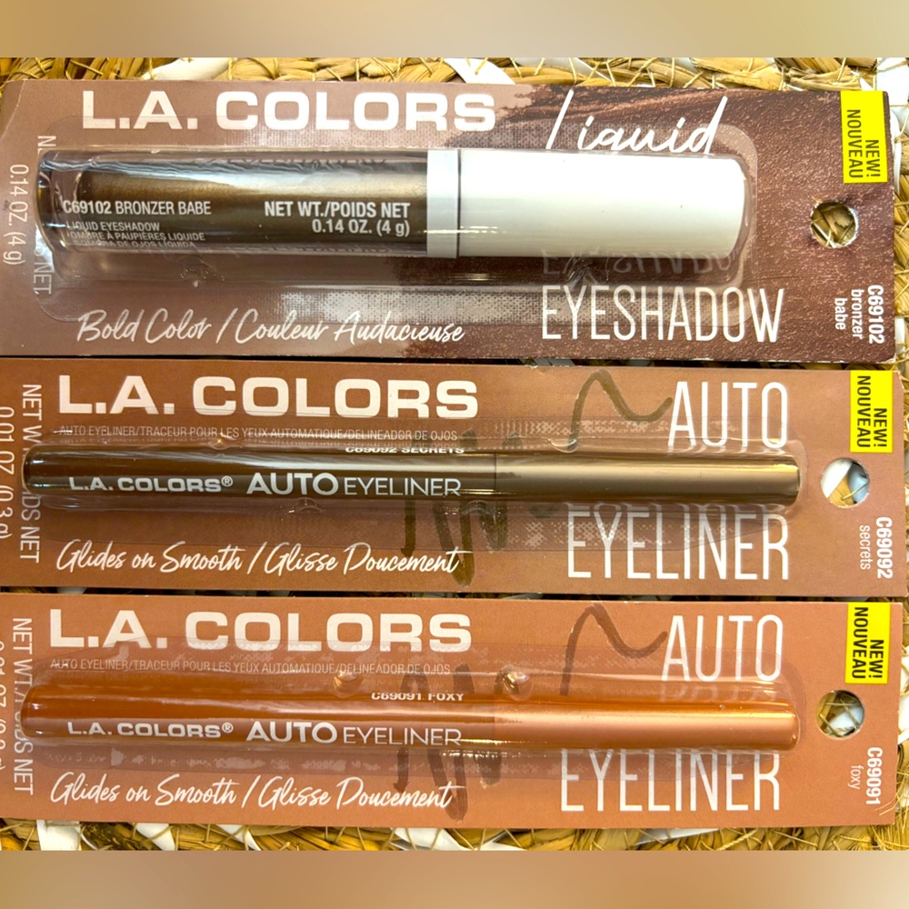 L.A. Colors Eyeliner and Eyeshadow Set